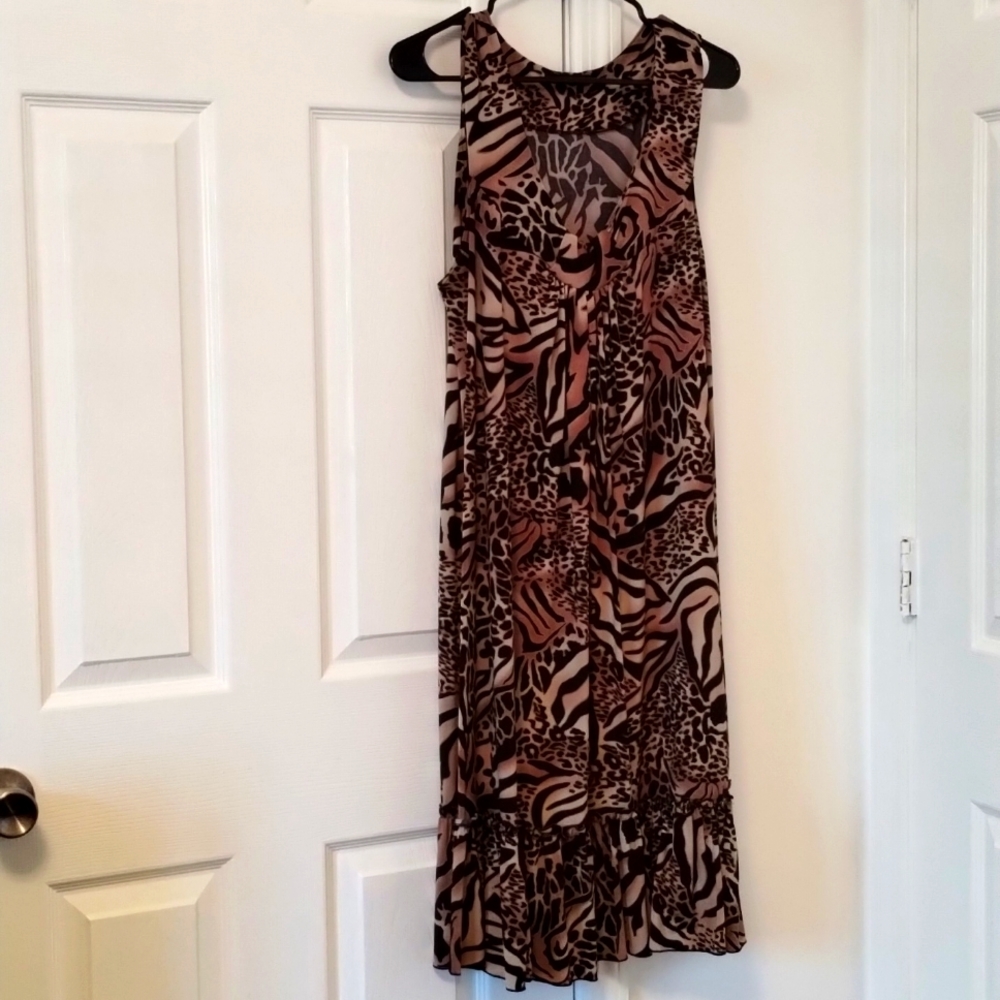 Animal Print Sundress
